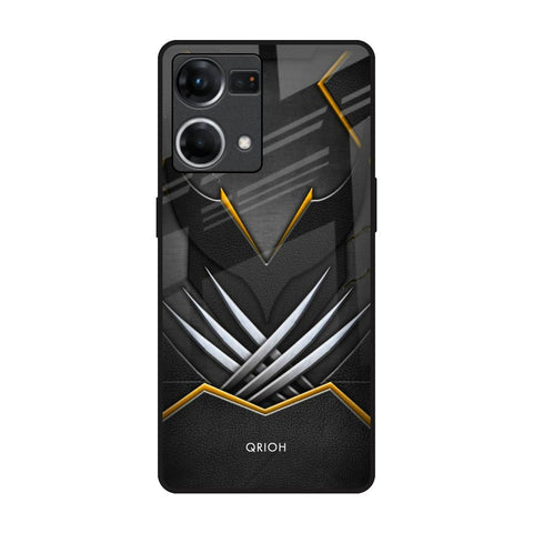 Black Warrior Glossy Case for Oppo F21s Pro