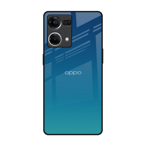 Celestial Blue Glossy Case For Oppo F21s Pro
