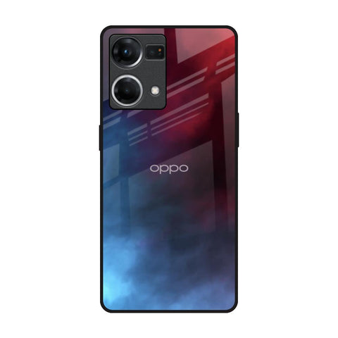 Smokey Watercolor Glossy Case for Oppo F21s Pro