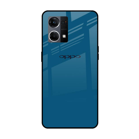Cobalt Blue Glossy Case for Oppo F21s Pro