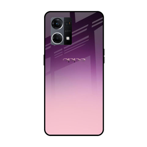 Purple Gradient Glossy case for Oppo F21s Pro
