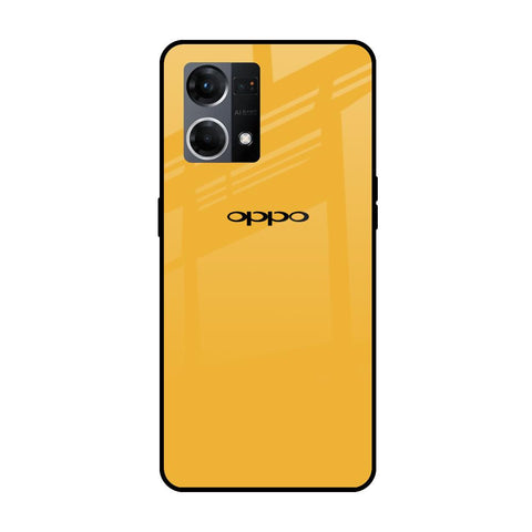 Fluorescent Yellow Glossy case for Oppo F21s Pro