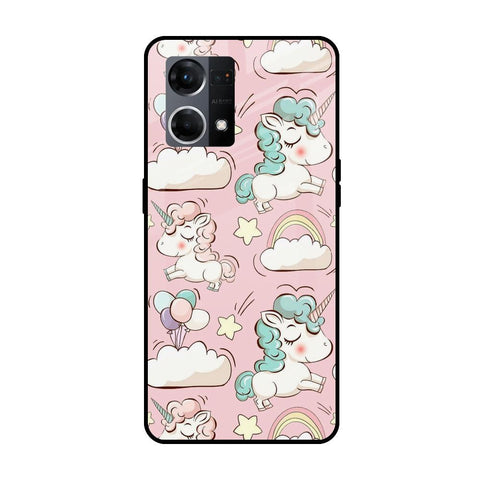 Balloon Unicorn Glossy case for Oppo F21s Pro
