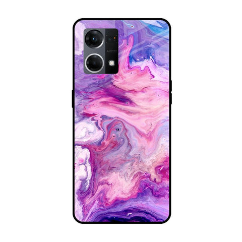 Cosmic Galaxy Glossy Case for Oppo F21s Pro