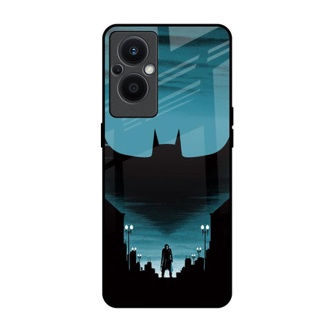 Cyan Bat Glossy Case for Oppo F21s Pro 5G