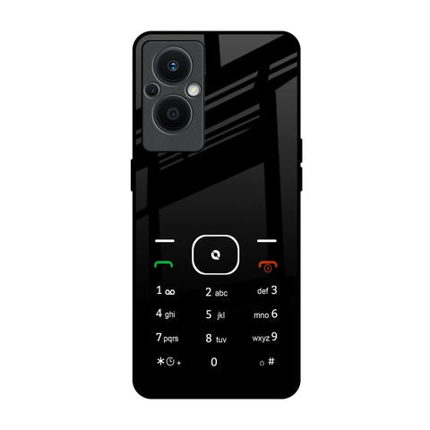 Classic Keypad Pattern Glossy Case for Oppo F21s Pro 5G