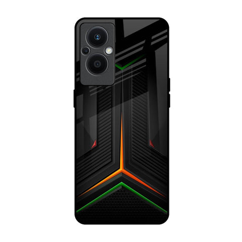 Modern Ultra Chevron Glossy Case for Oppo F21s Pro 5G