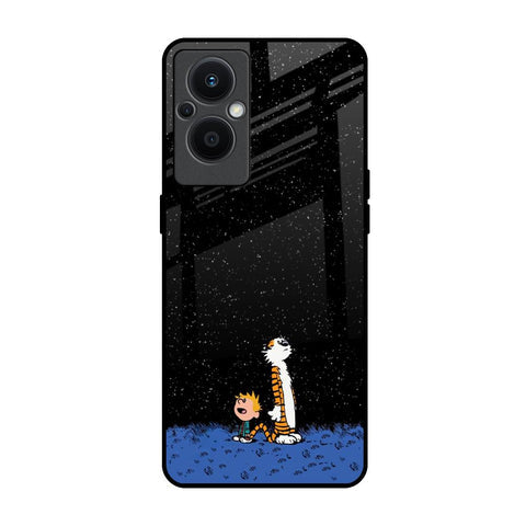 Night Sky Star Glossy Case for Oppo F21s Pro 5G