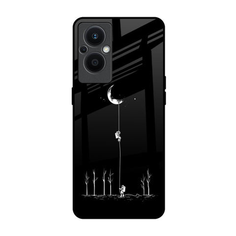 Catch the Moon Glossy Case for Oppo F21s Pro 5G