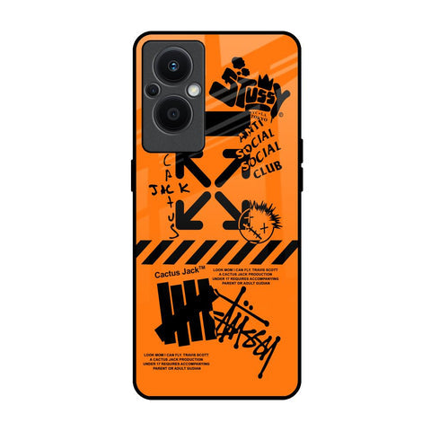 Anti Social Club Glossy Case for Oppo F21s Pro 5G