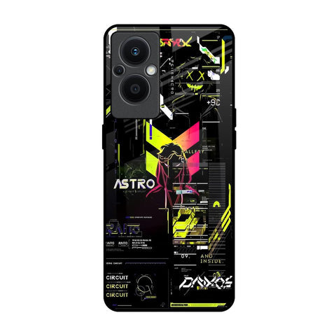 Astro Glitch Glossy Case for Oppo F21s Pro 5G