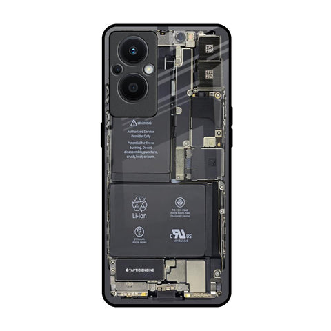 Skeleton Inside Glossy Case for Oppo F21s Pro 5G