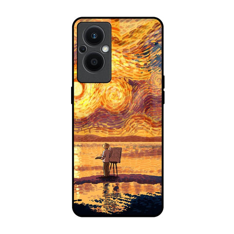 Sunset Vincent Glossy Case for Oppo F21s Pro 5G