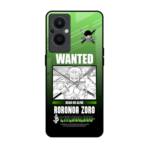 Zoro Wanted Glossy Case for Oppo F21s Pro 5G