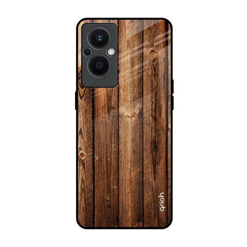 Timber Printed Glossy Case for Oppo F21s Pro 5G