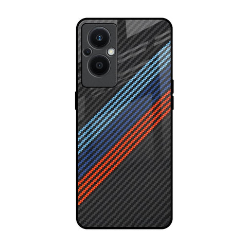 Carbon Inspired Glossy Case for Oppo F21s Pro 5G