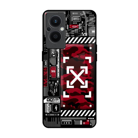 Technology Art Glossy Case for Oppo F21s Pro 5G