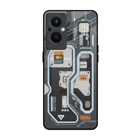 Retro Futuristic Glossy Case for Oppo F21s Pro 5G