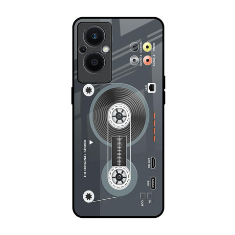 Retro Recorder Glossy Case for Oppo F21s Pro 5G