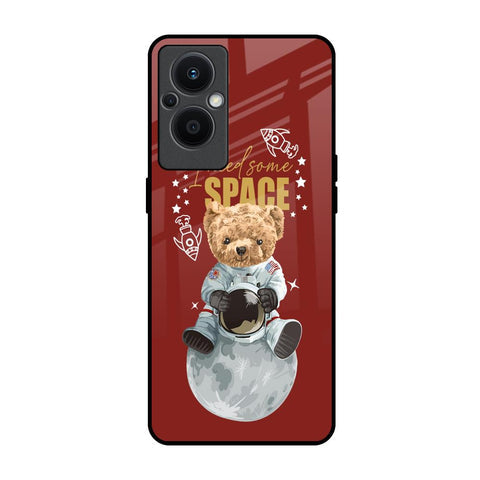 Astronaut Bear Glossy Case for Oppo F21s Pro 5G