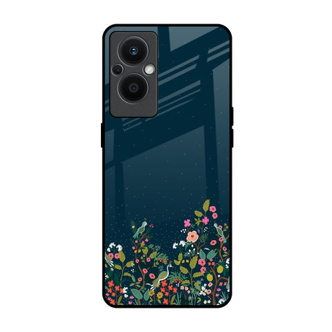 Small Garden Glossy Case For Oppo F21s Pro 5G