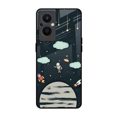 Astronaut Dream Glossy Case For Oppo F21s Pro 5G