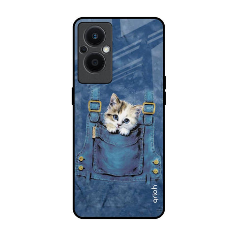 Kitty In Pocket Glossy Case For Oppo F21s Pro 5G