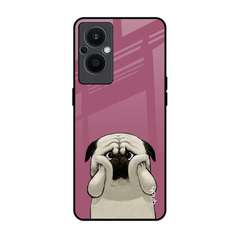 Funny Pug Face Glossy Case For Oppo F21s Pro 5G