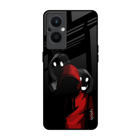Shadow Character Glossy Case for Oppo F21s Pro 5G