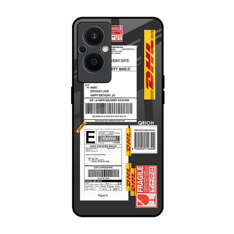 Cool Barcode Label Glossy Case For Oppo F21s Pro 5G