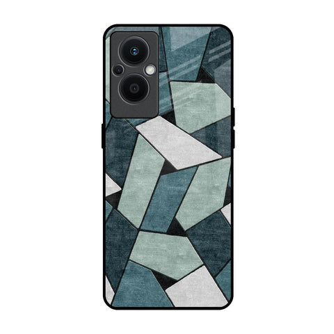 Abstact Tiles Glossy Case for Oppo F21s Pro 5G