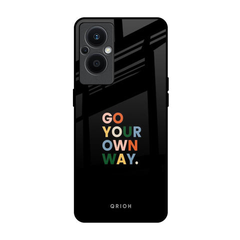 Go Your Own Way Glossy Case for Oppo F21s Pro 5G