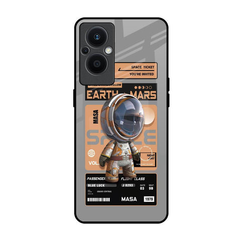 Space Ticket Glossy Case for Oppo F21s Pro 5G