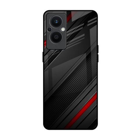 Modern Abstract Glossy Case for Oppo F21s Pro 5G