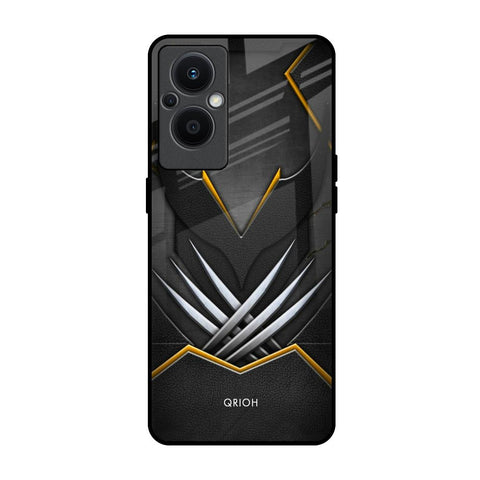 Black Warrior Glossy Case for Oppo F21s Pro 5G