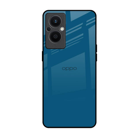 Cobalt Blue Glossy Case for Oppo F21s Pro 5G