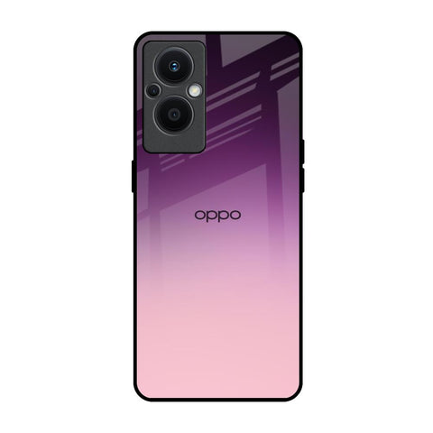 Purple Gradient Glossy case for Oppo F21s Pro 5G
