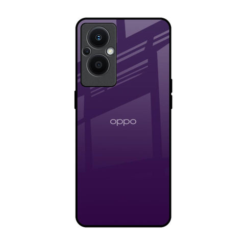 Dark Purple Glossy Case for Oppo F21s Pro 5G