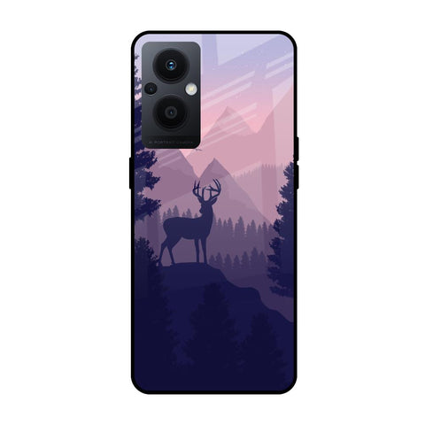 Deer In Night Glossy Case For Oppo F21s Pro 5G