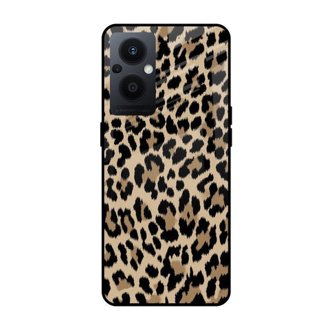 Leopard Seamless Glossy Case For Oppo F21s Pro 5G