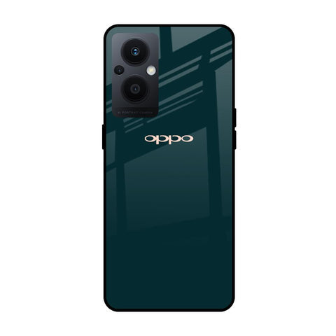 Hunter Green Glossy Case For Oppo F21s Pro 5G