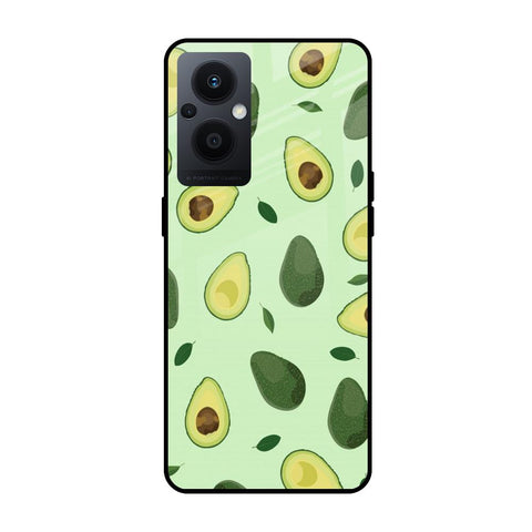 Avocado Green Glossy Case For Oppo F21s Pro 5G