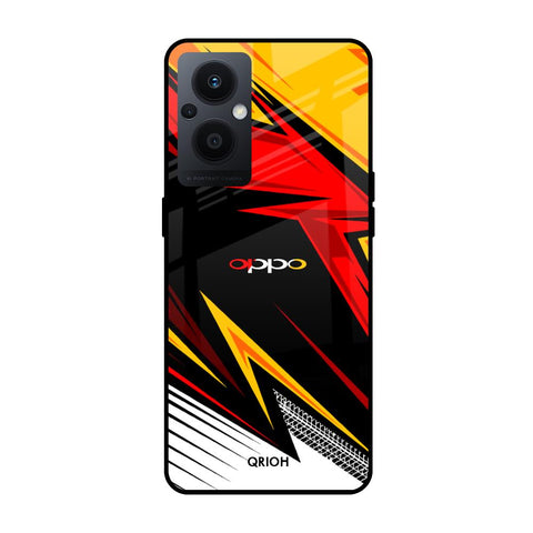 Race Jersey Pattern Glossy Case For Oppo F21s Pro 5G