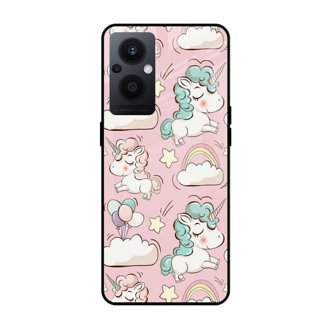 Balloon Unicorn Glossy case for Oppo F21s Pro 5G