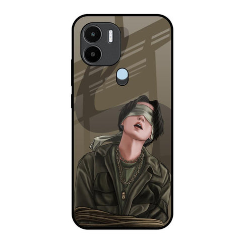Blind Fold Glossy Case for Redmi A1 Plus