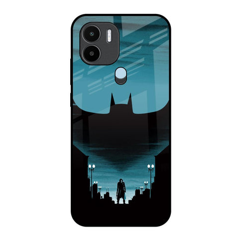 Cyan Bat Glossy Case for Redmi A1 Plus
