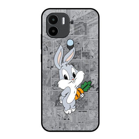 Cute Baby Bunny Glossy Case for Redmi A1 Plus