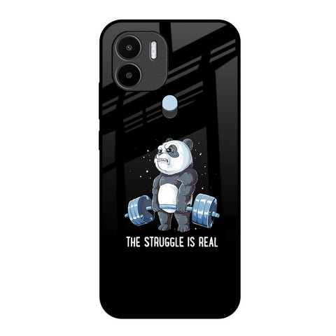 Real Struggle Glossy Case for Redmi A1 Plus
