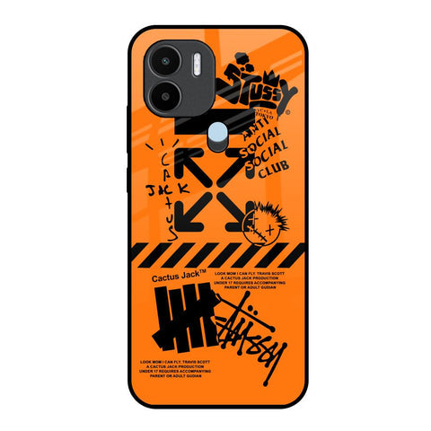 Anti Social Club Glossy Case for Redmi A1 Plus