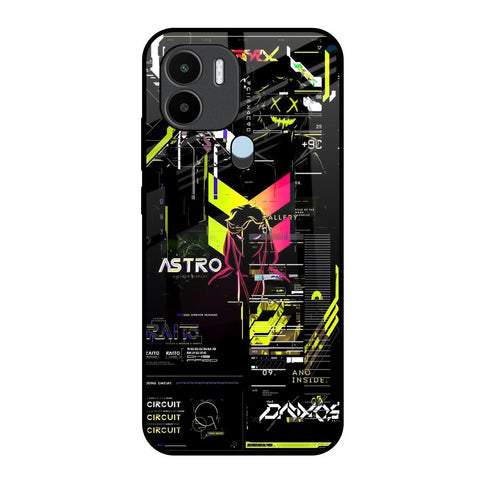 Astro Glitch Glossy Case for Redmi A1 Plus